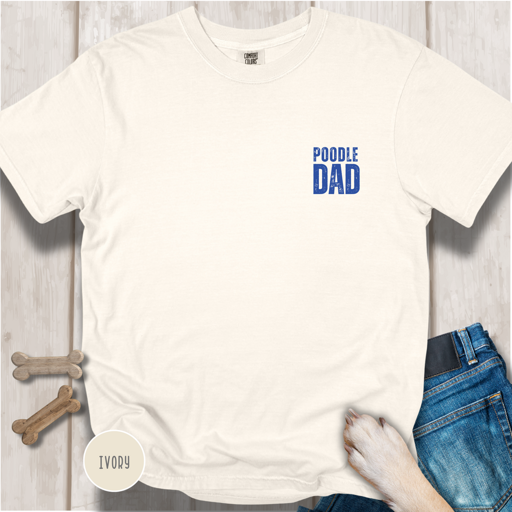 Poodle Dad Club T-Shirt for Proud Poodle Owners
