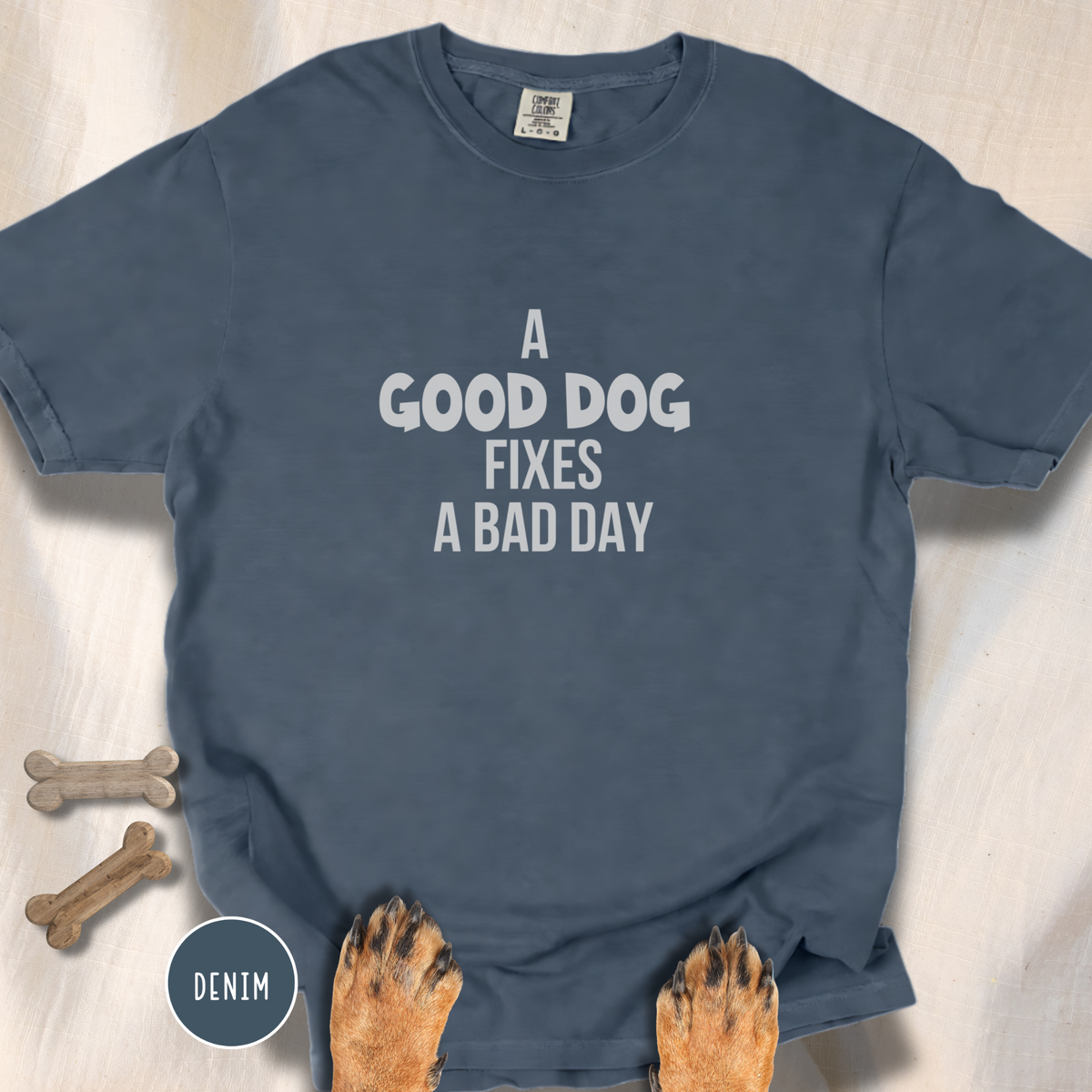 Good Dogs Fix Bad Days T-shirt