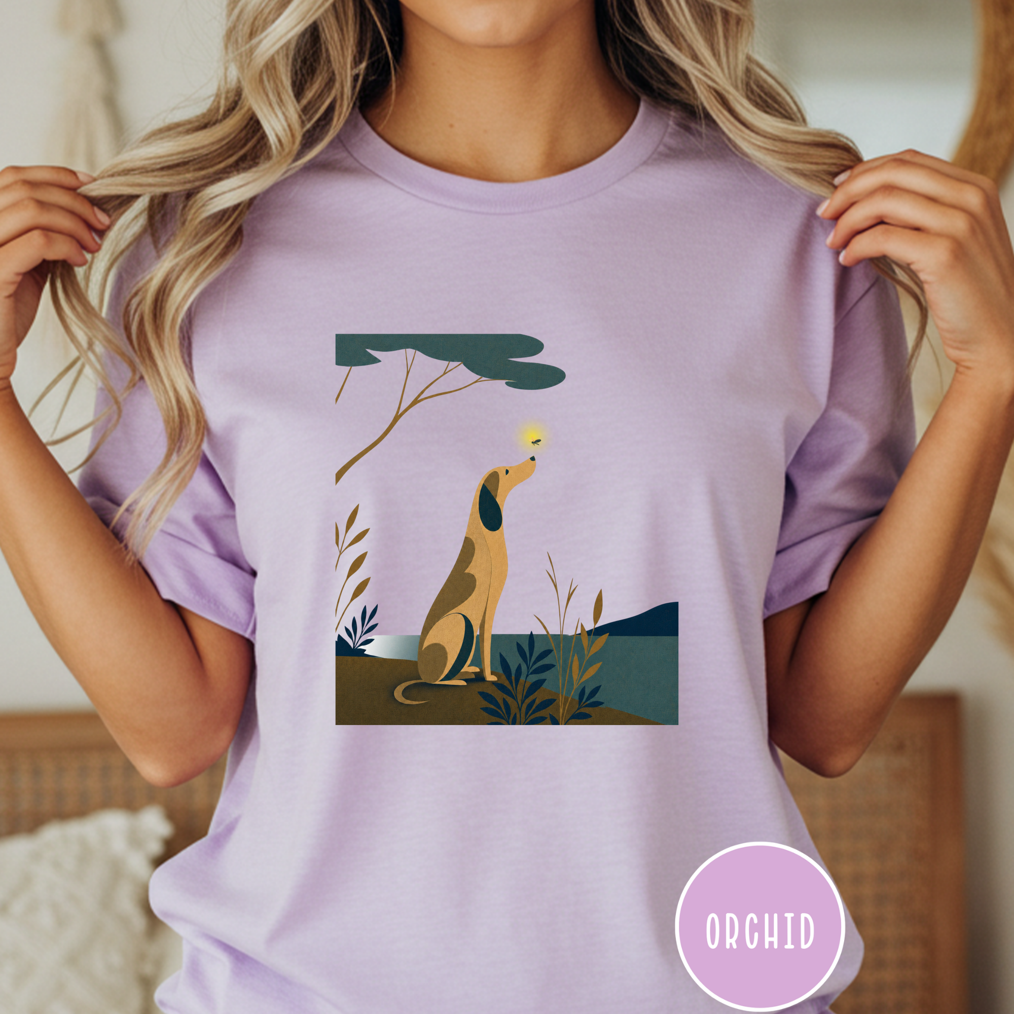 A Dog and a Firefly T-shirt