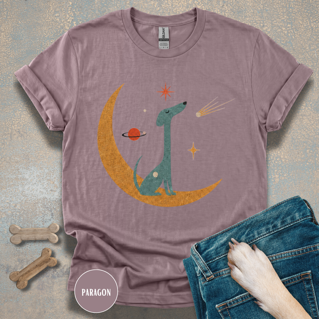 Cosmic Dog Observes the Skies T-Shirt