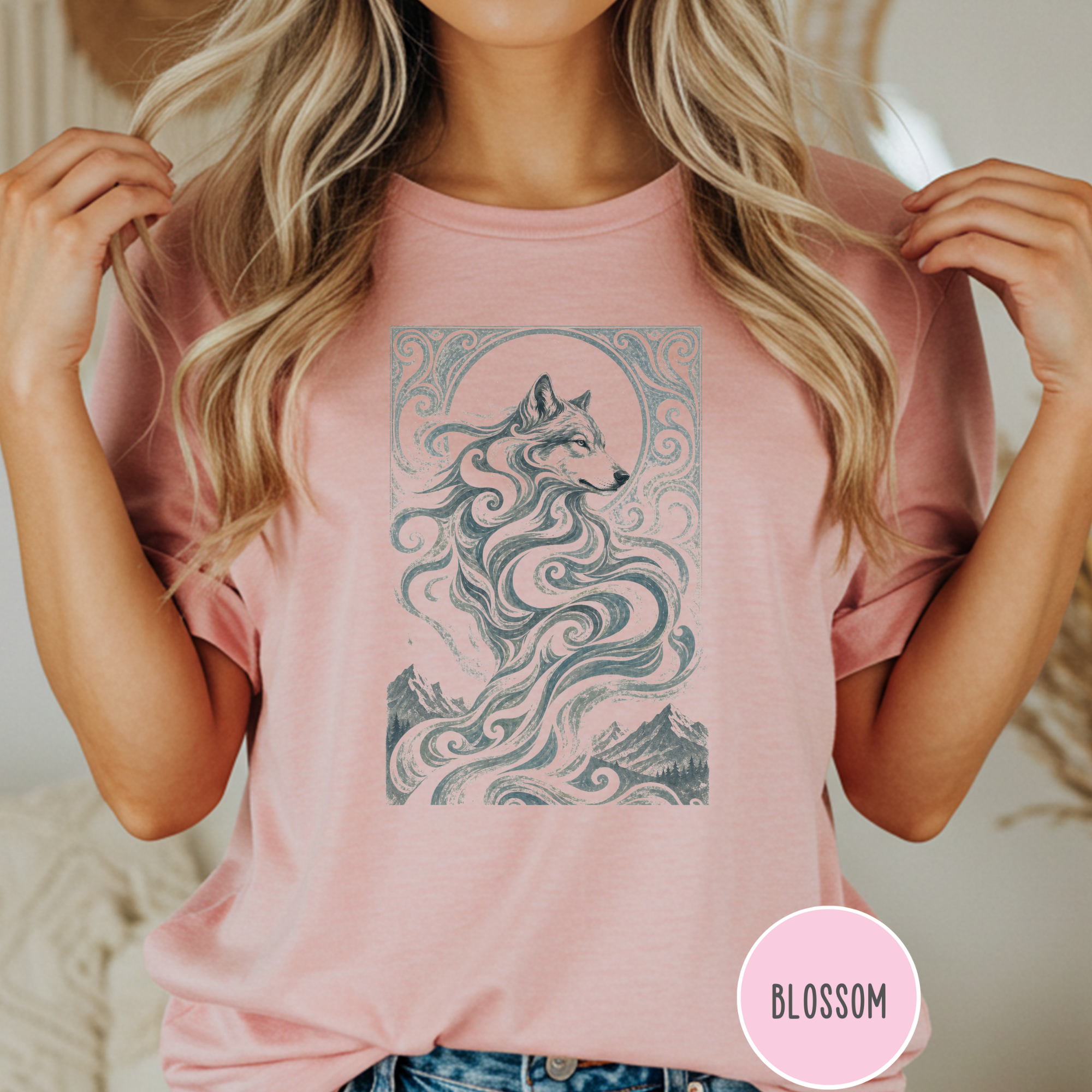 Spirit of the Wind Wolf T-shirt