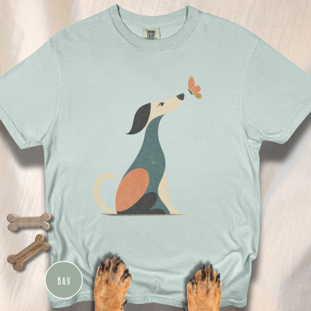 A Dog and a Butterfly T-shirt