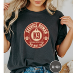 Service Human Do Not Pet  T-shirt