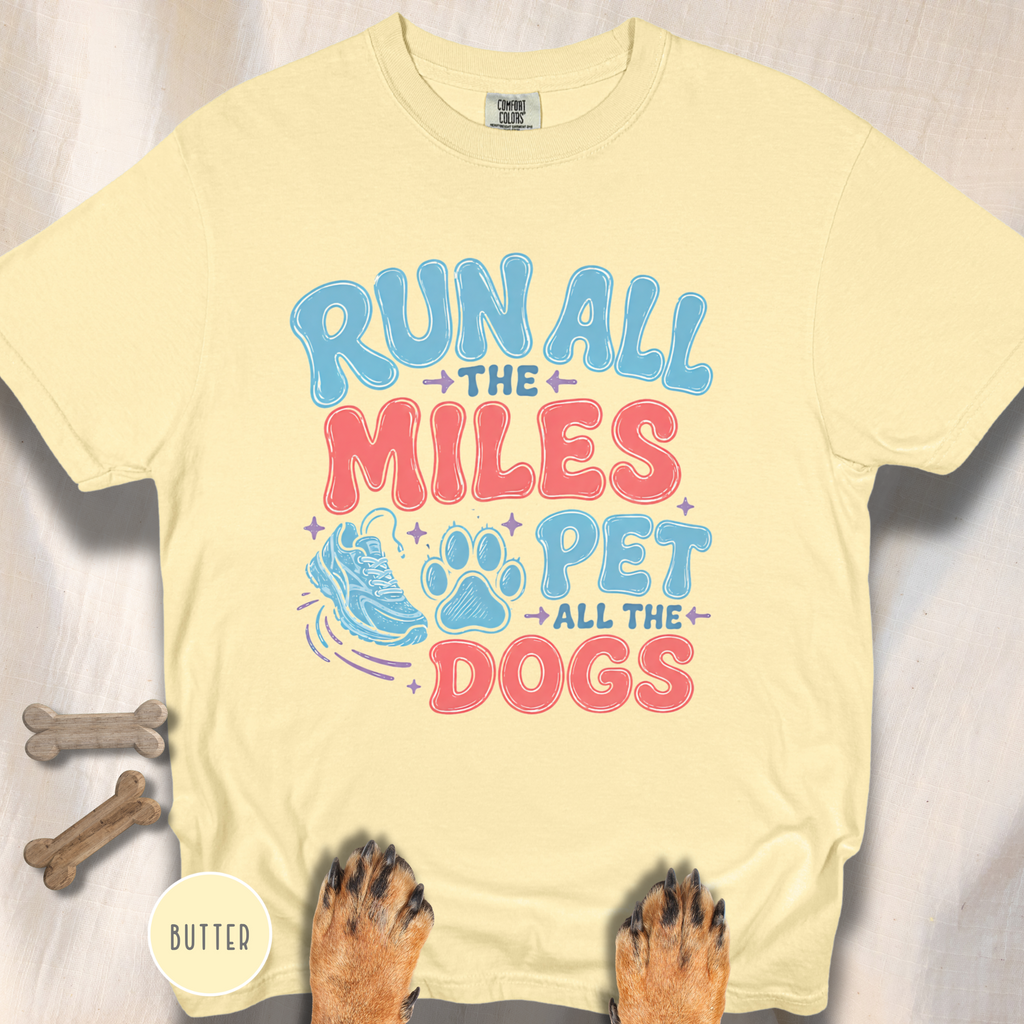 Run All the Miles  T-shirt