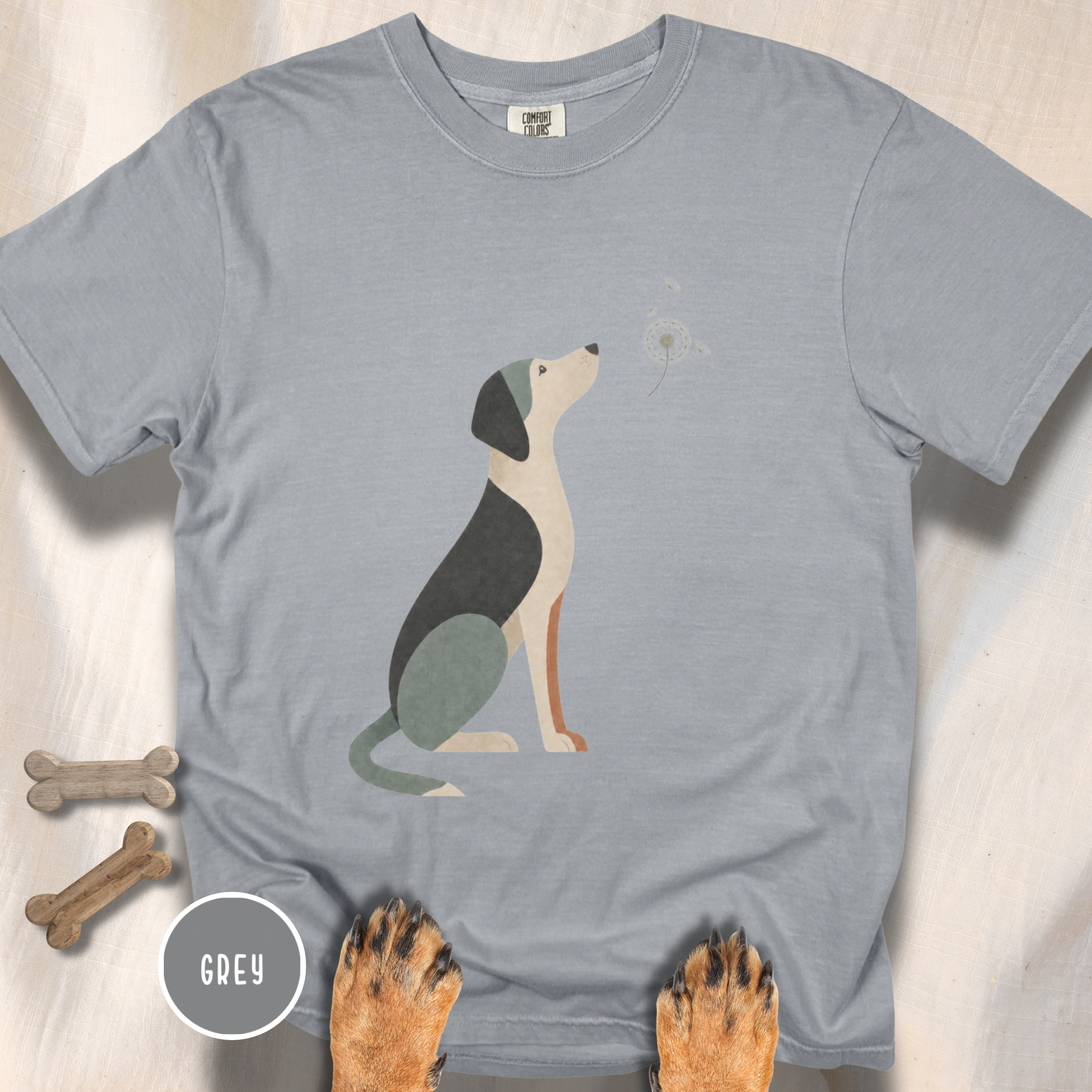 A Dog and a Dandelion T-shirt