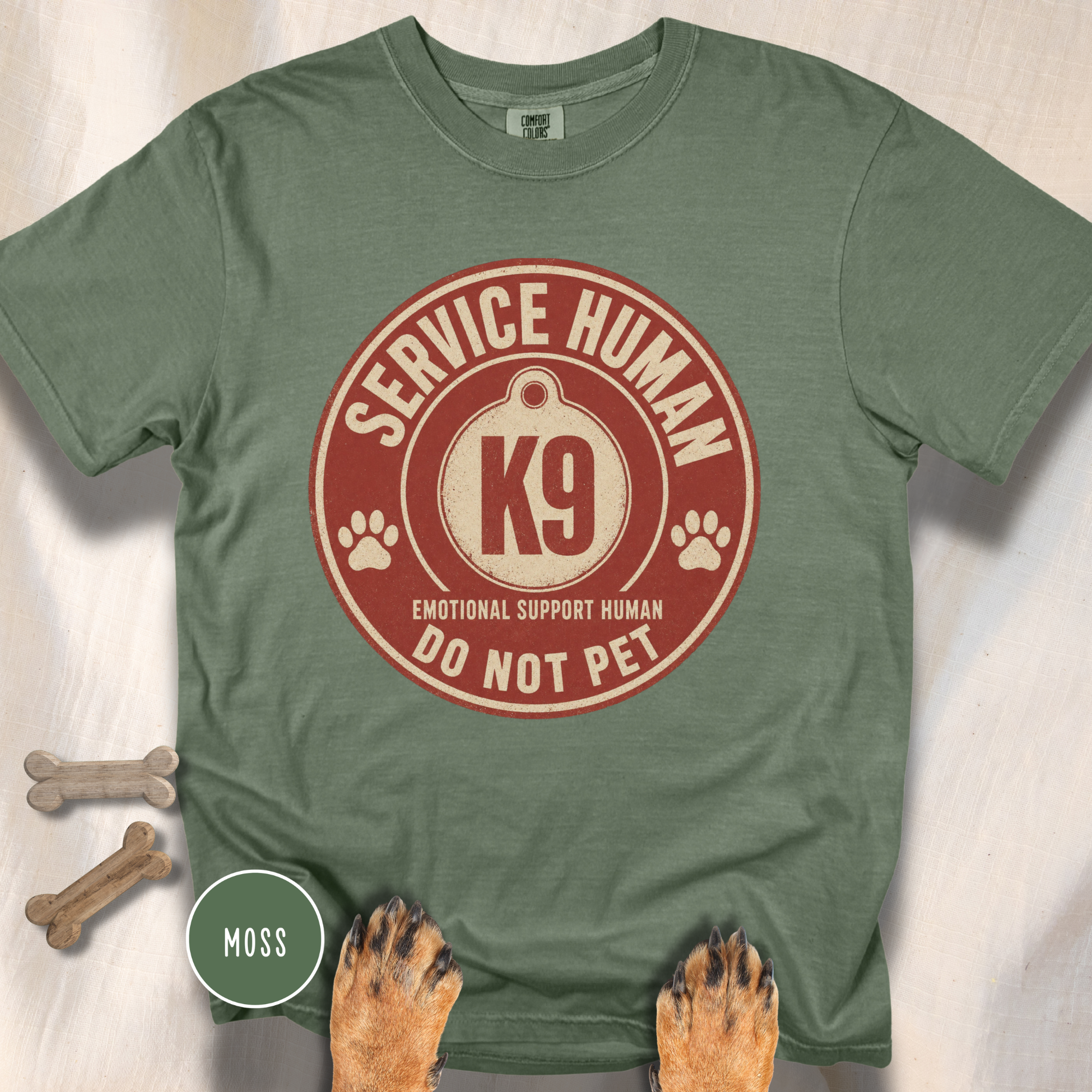 Service Human Do Not Pet  T-shirt