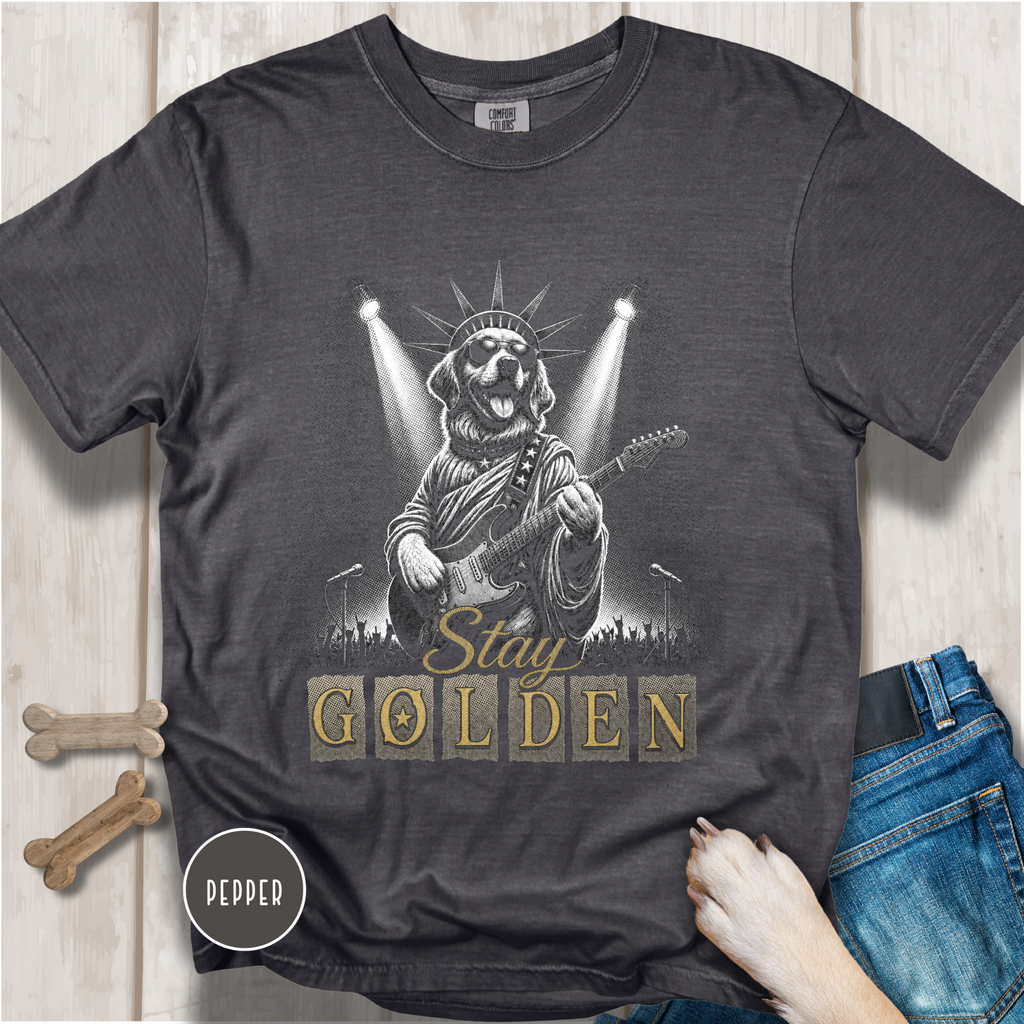 Golden Retriever Stay Golden T-shirt