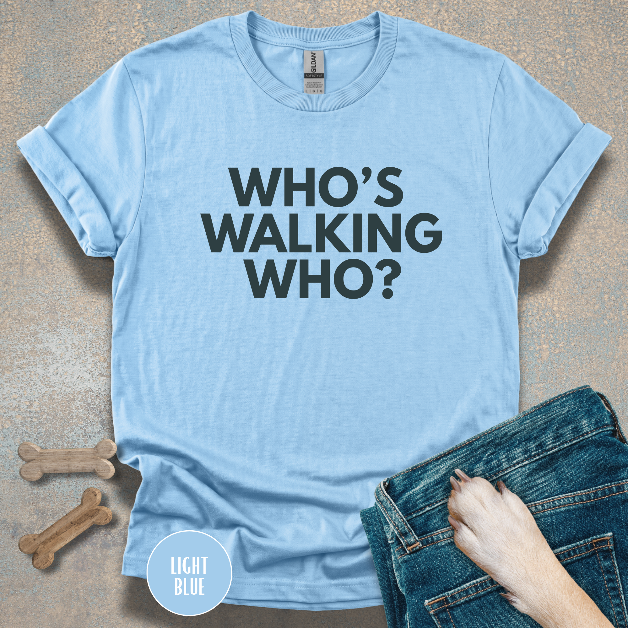 Who's Walking Who? T-shirt