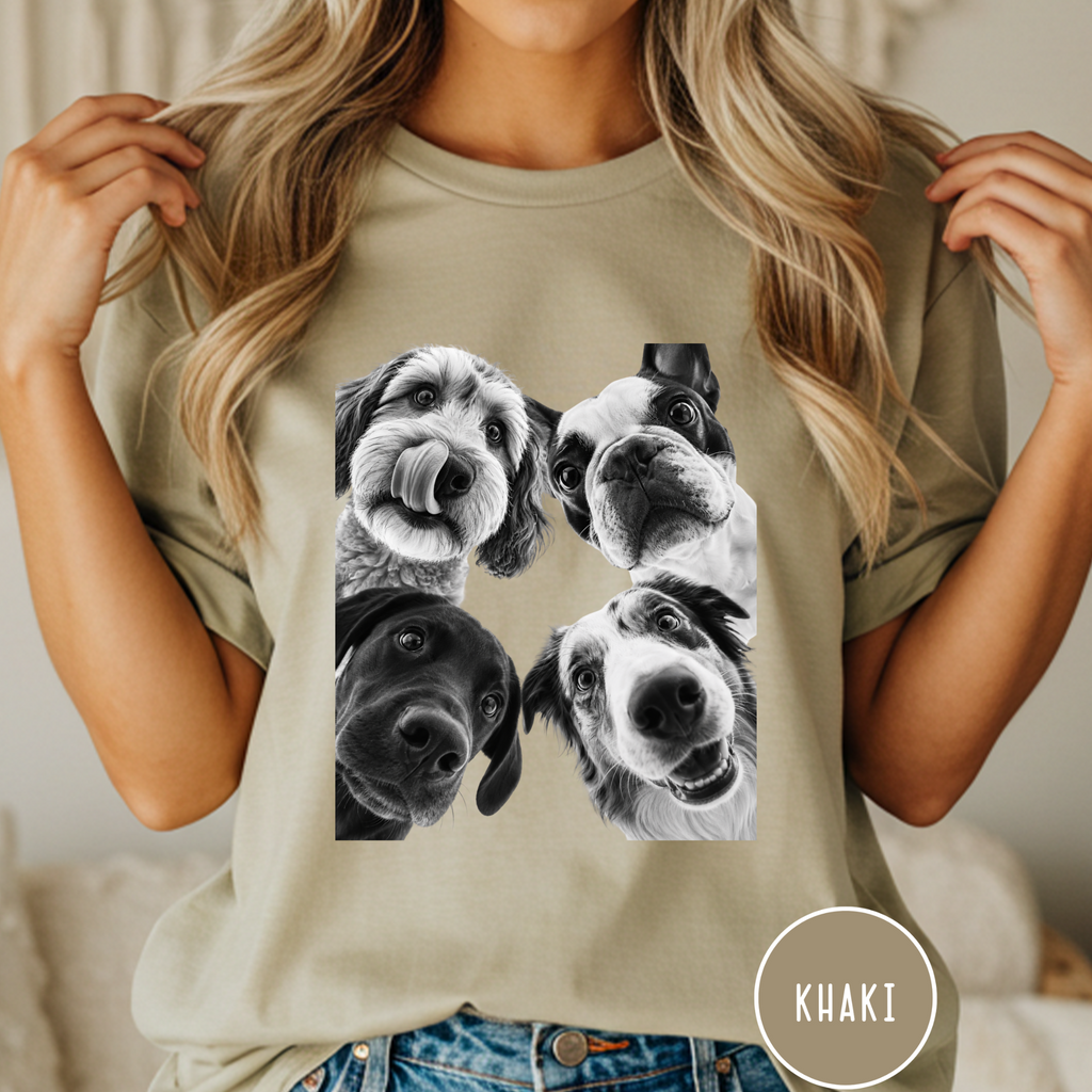 Four Dog Point of View T-shirt