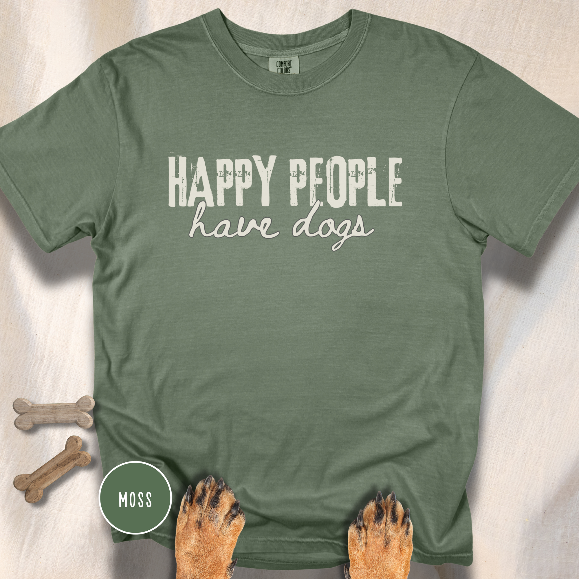 Happy People Have Dogs T-shirt