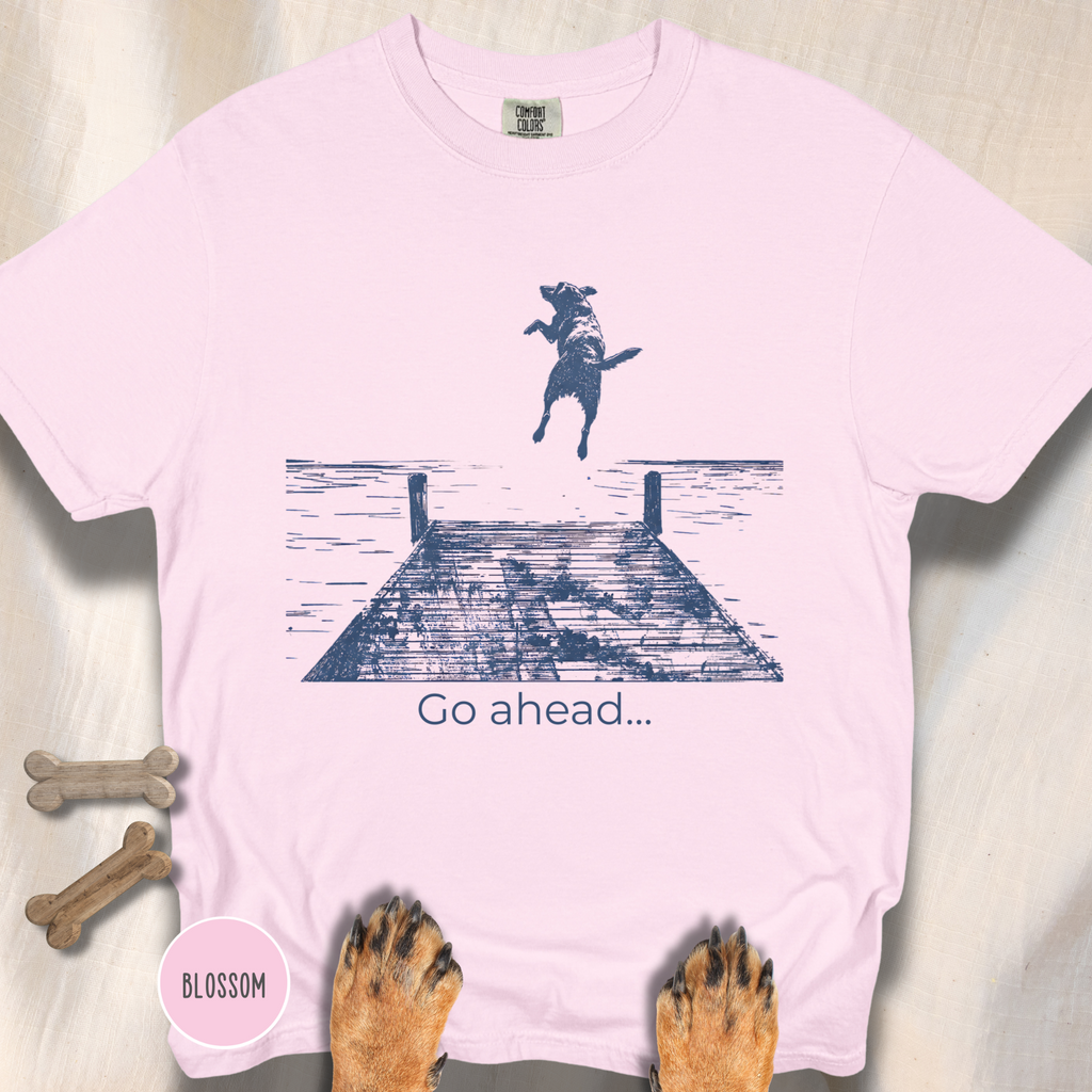 Go ahead...and Jump Dock Dog T-Shirt