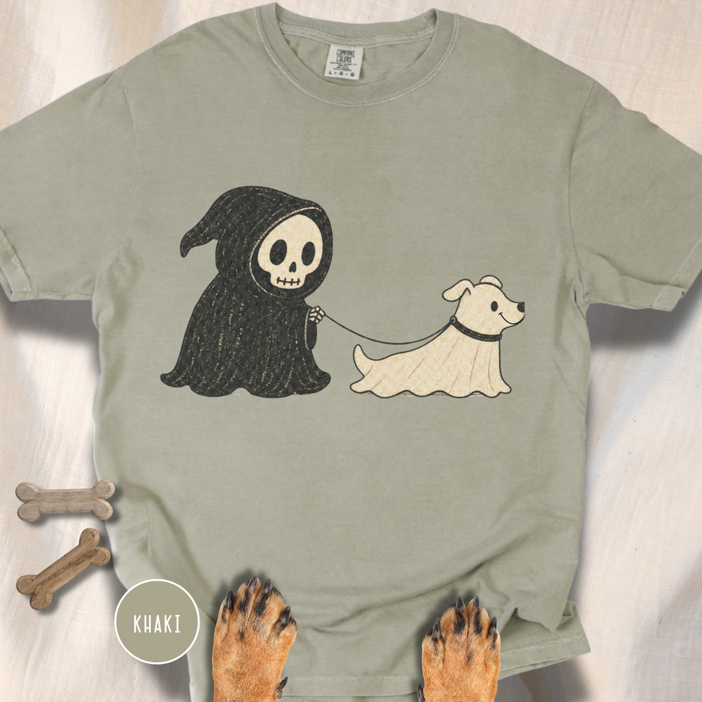 Reaper Walks the Dog T-shirt