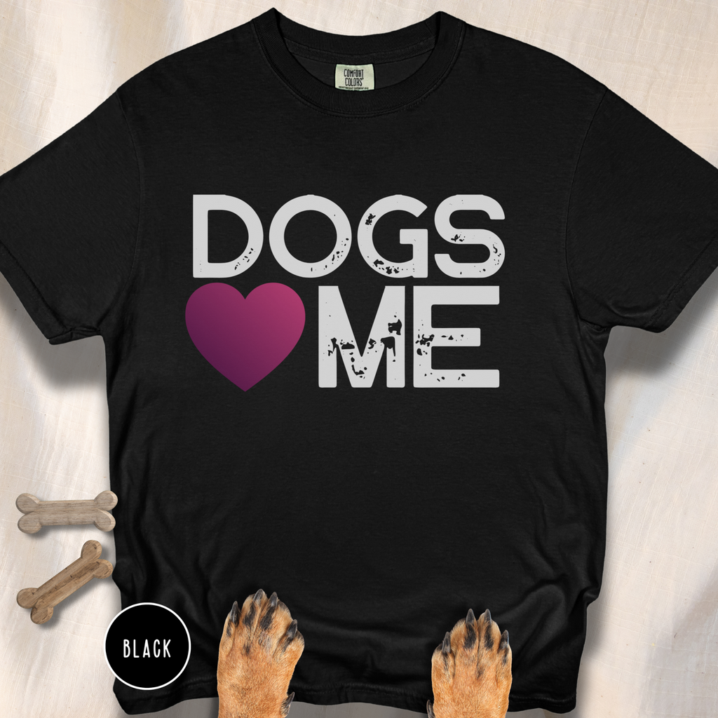 Dogs Love Me Statement T-shirt