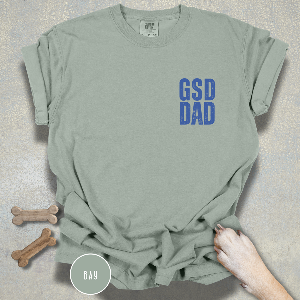 German Shepherd Dad Club T-Shirt for Proud GSD Owners