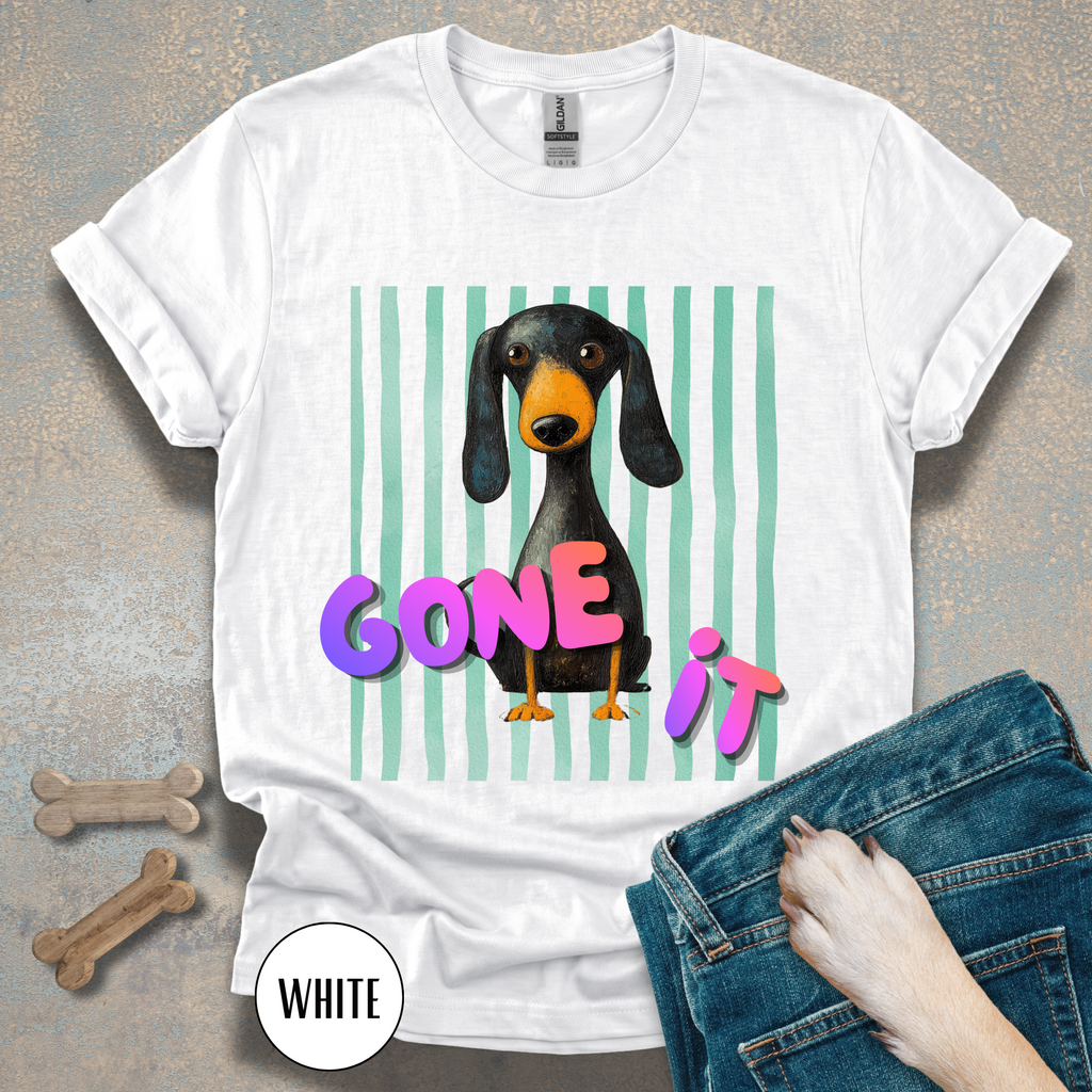 Dog Gone It Dachshund Graphic T-Shirt