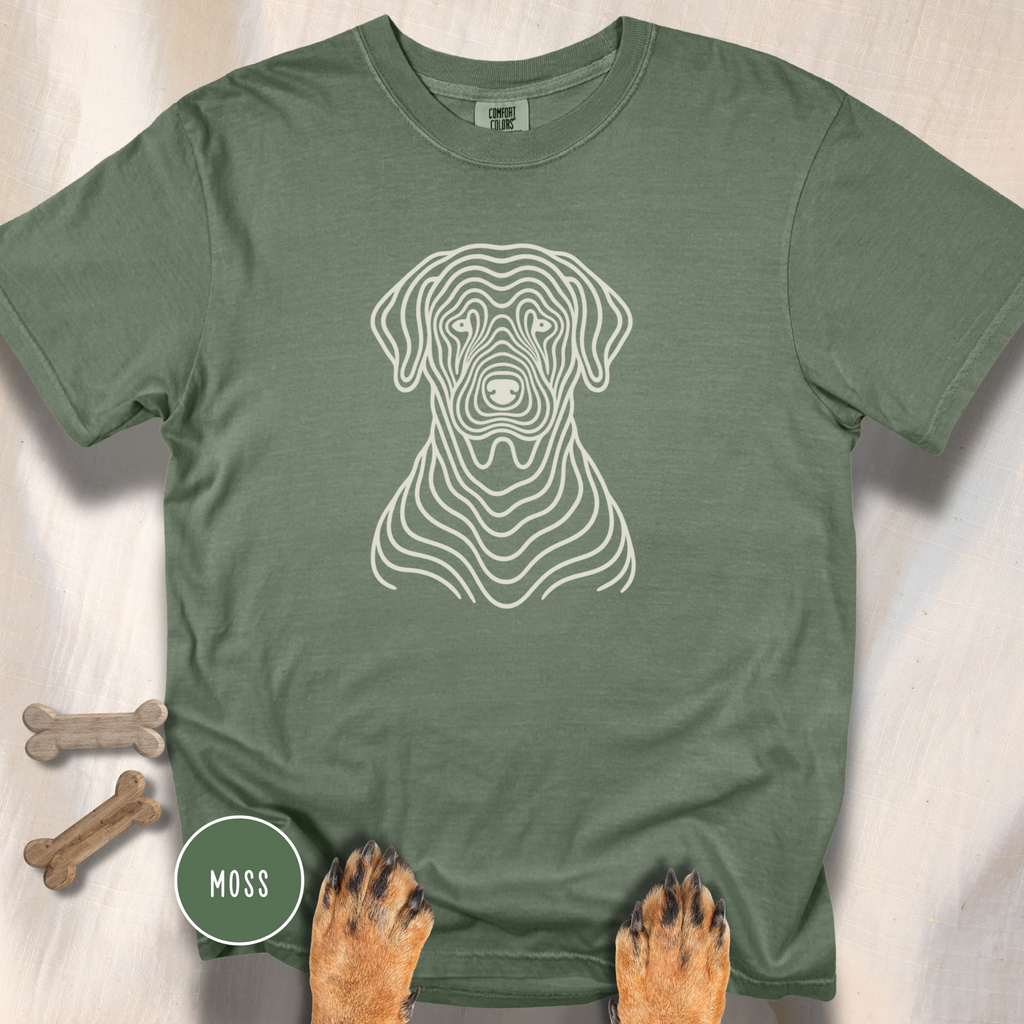 'Sup Pup Optical Art T-shirt