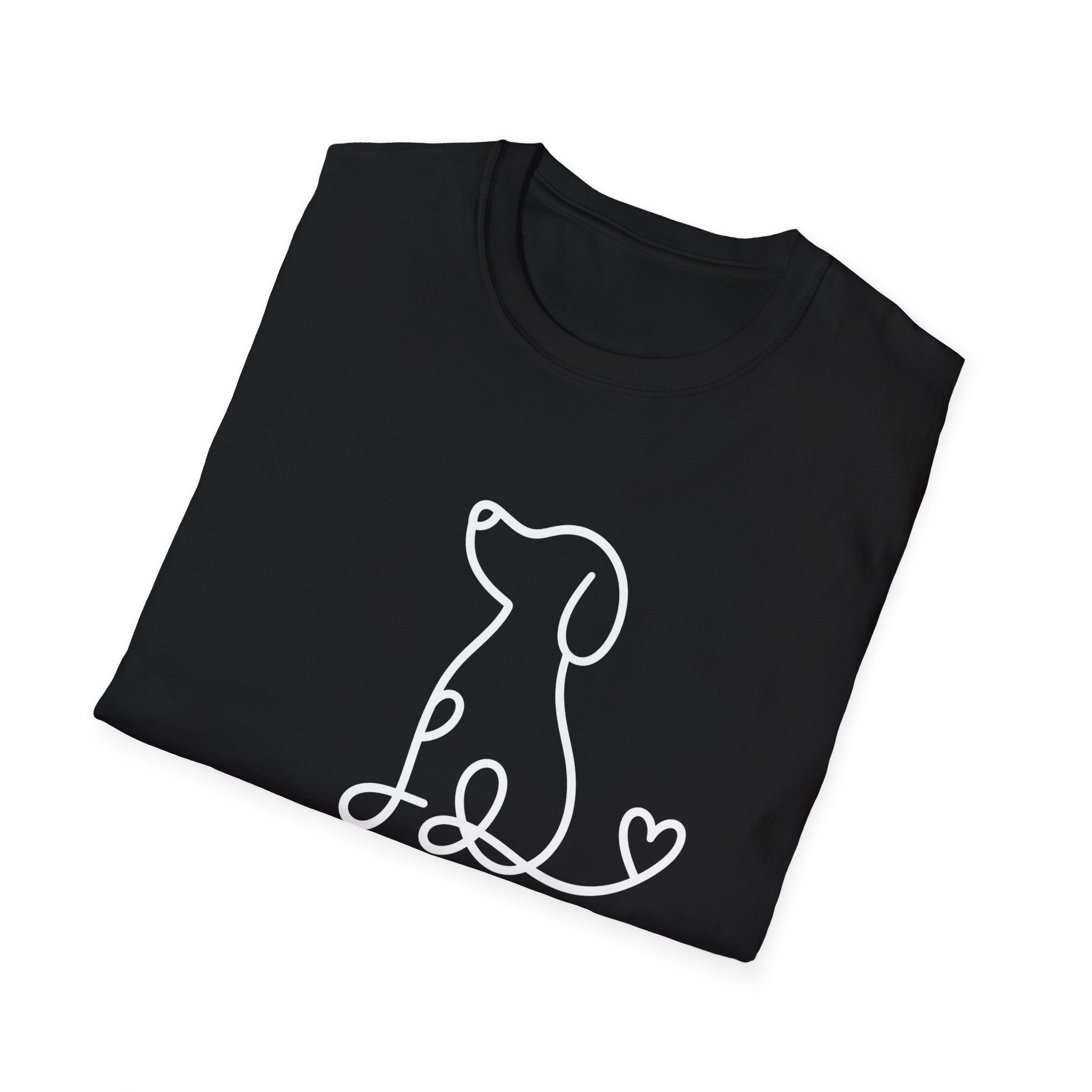 Doodle Dog-white- T-shirt