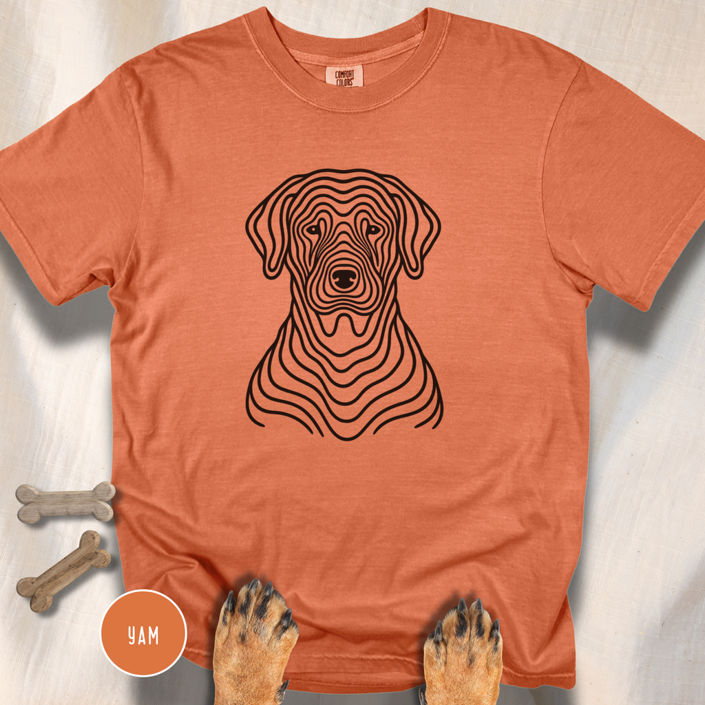 'Sup Pup Optical Art T-shirt