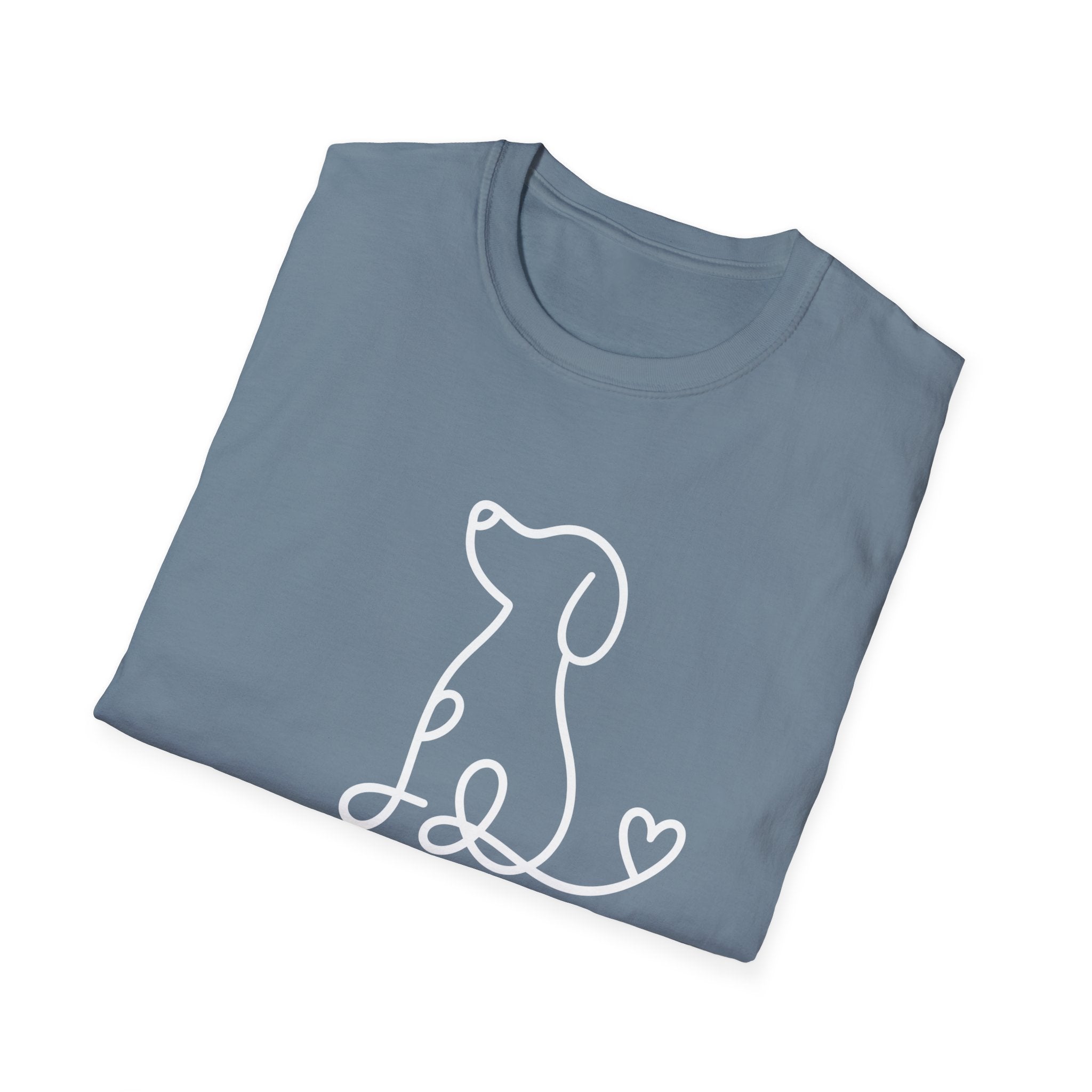 Doodle Dog-white- T-shirt
