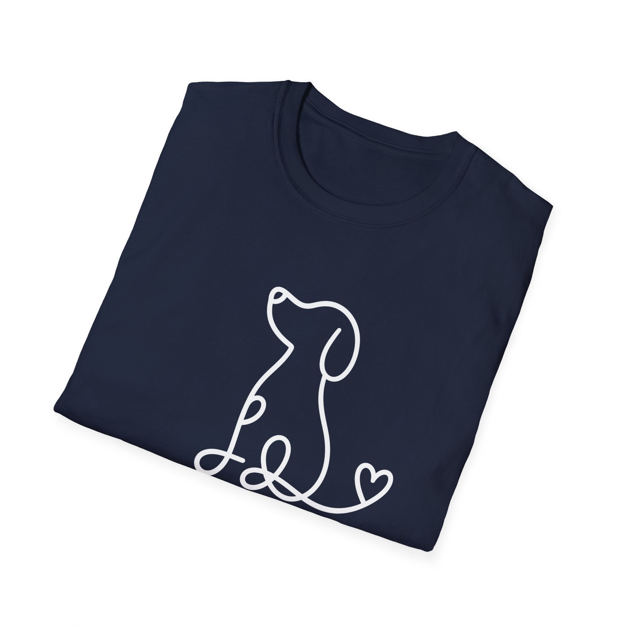 Doodle Dog-white- T-shirt