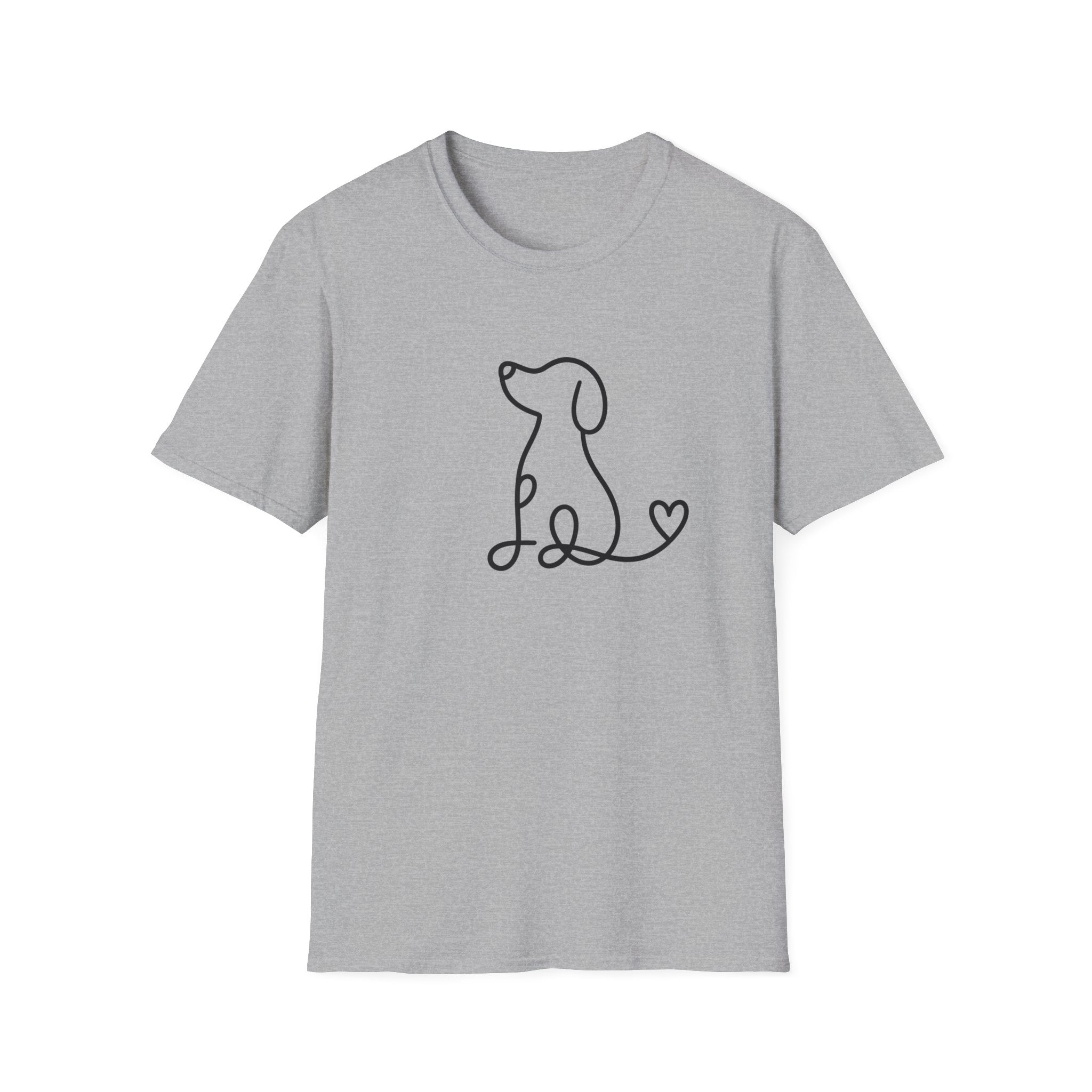Doodle Dog-black- T-shirt