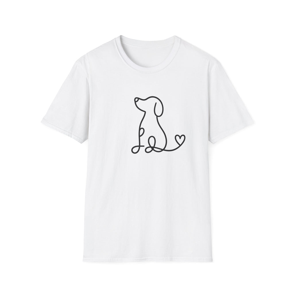 Doodle Dog-black- T-shirt