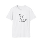 Doodle Dog-black- T-shirt