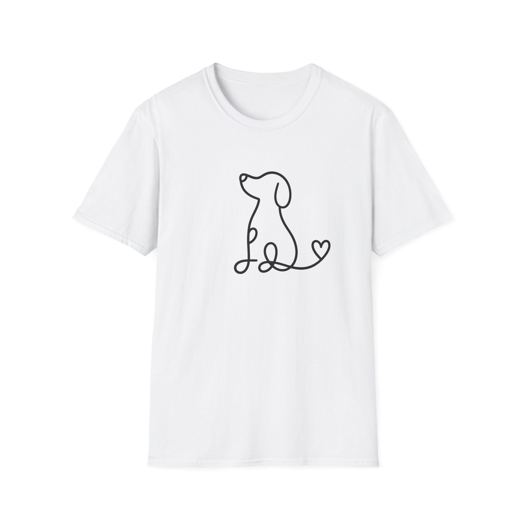 Doodle Dog-black- T-shirt