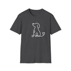 Doodle Dog-white- T-shirt