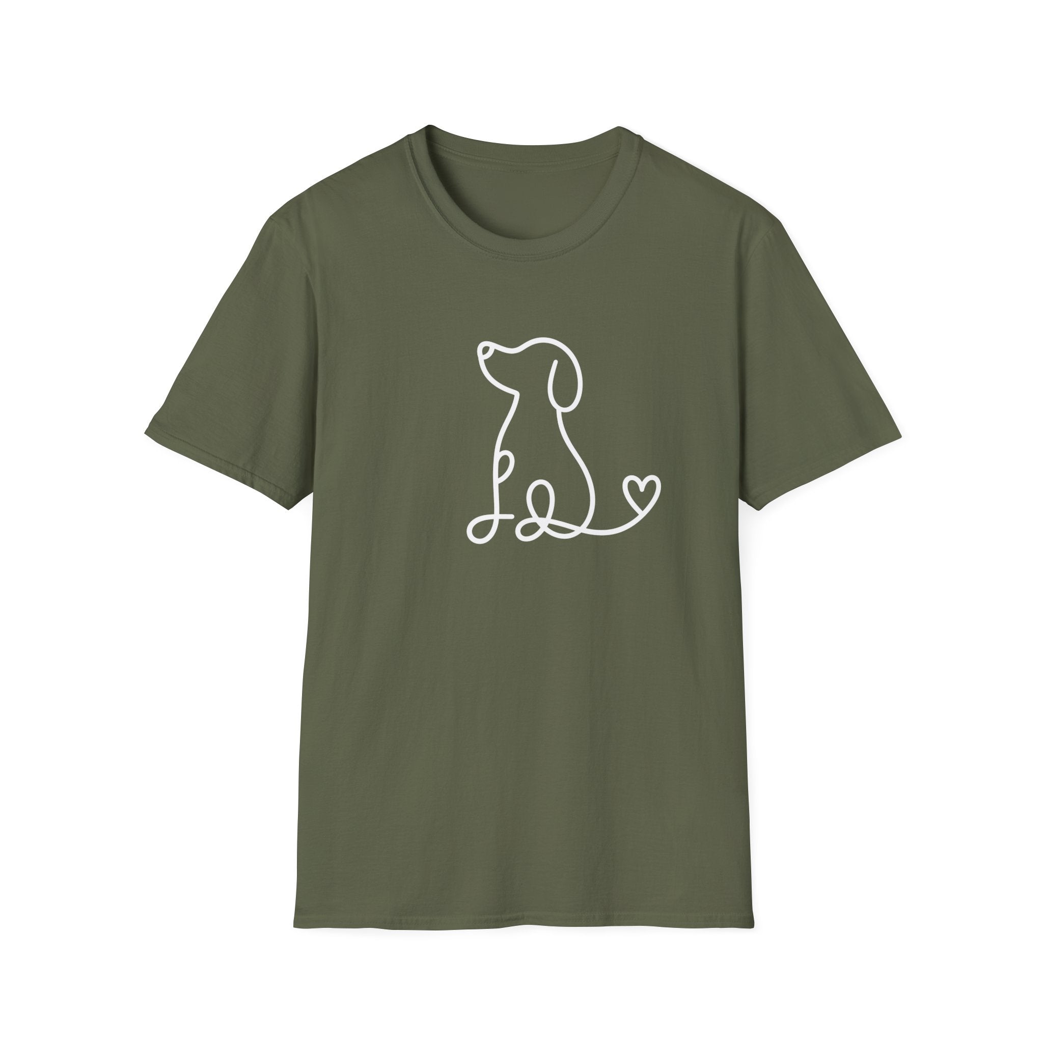 Doodle Dog-white- T-shirt