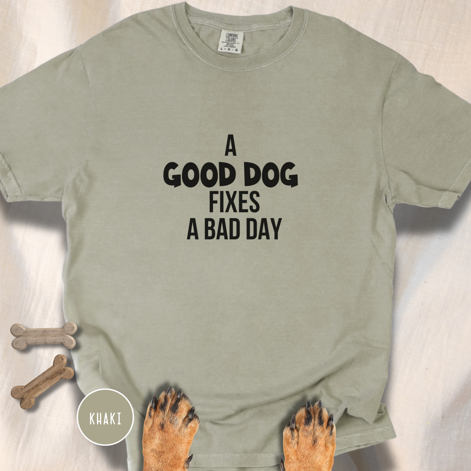 Good Dogs Fix Bad Days T-shirt