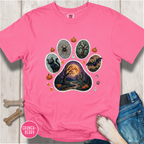 Haunted Trails Dog Paw T-Shirt