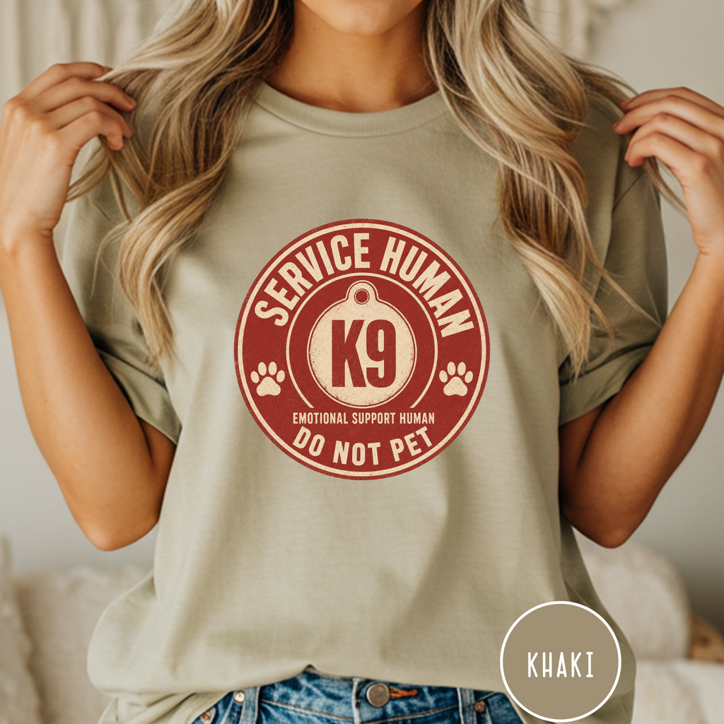 Service Human Do Not Pet  T-shirt