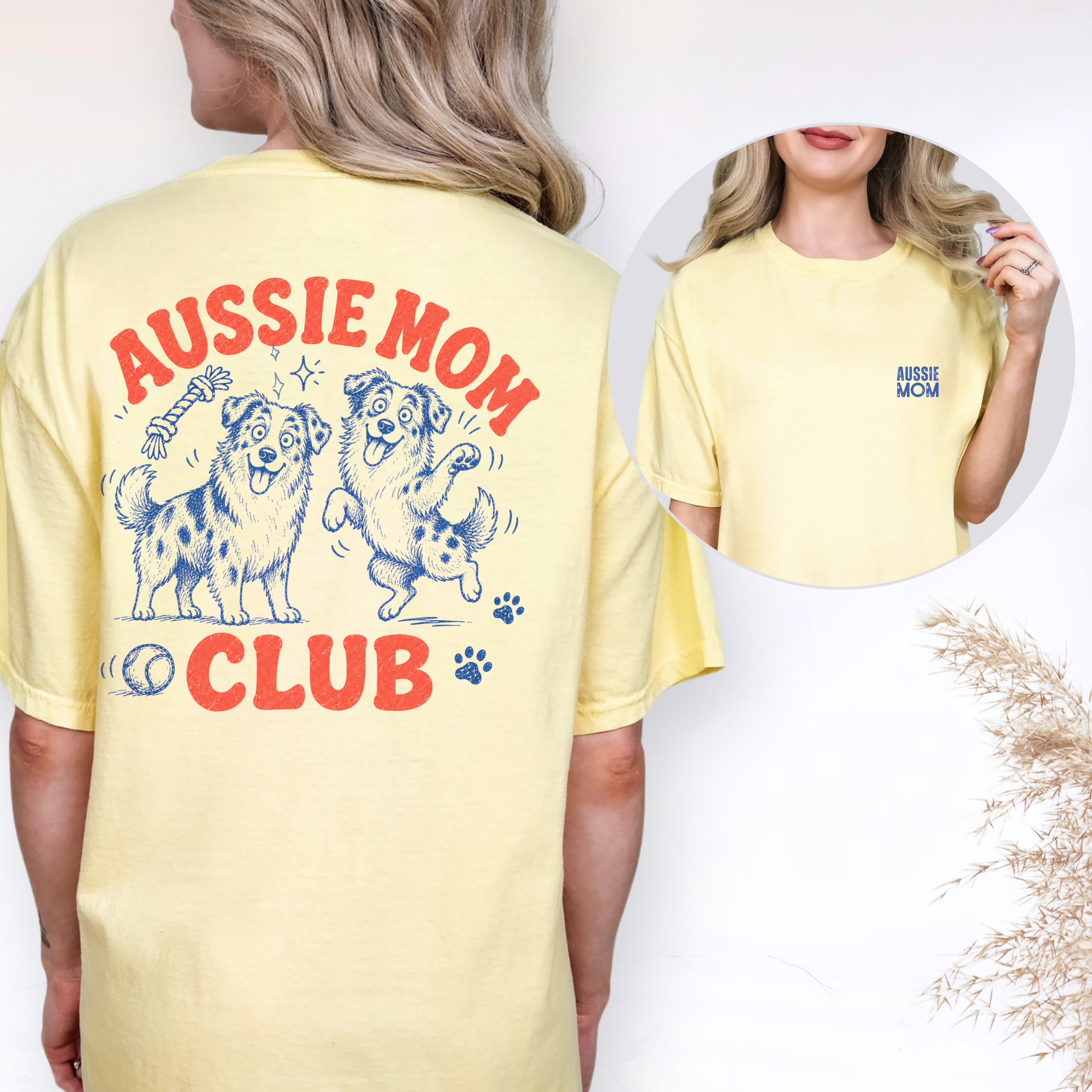 Aussie Mom Club T-shirt
