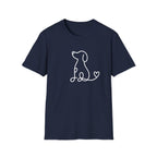 Doodle Dog-white- T-shirt