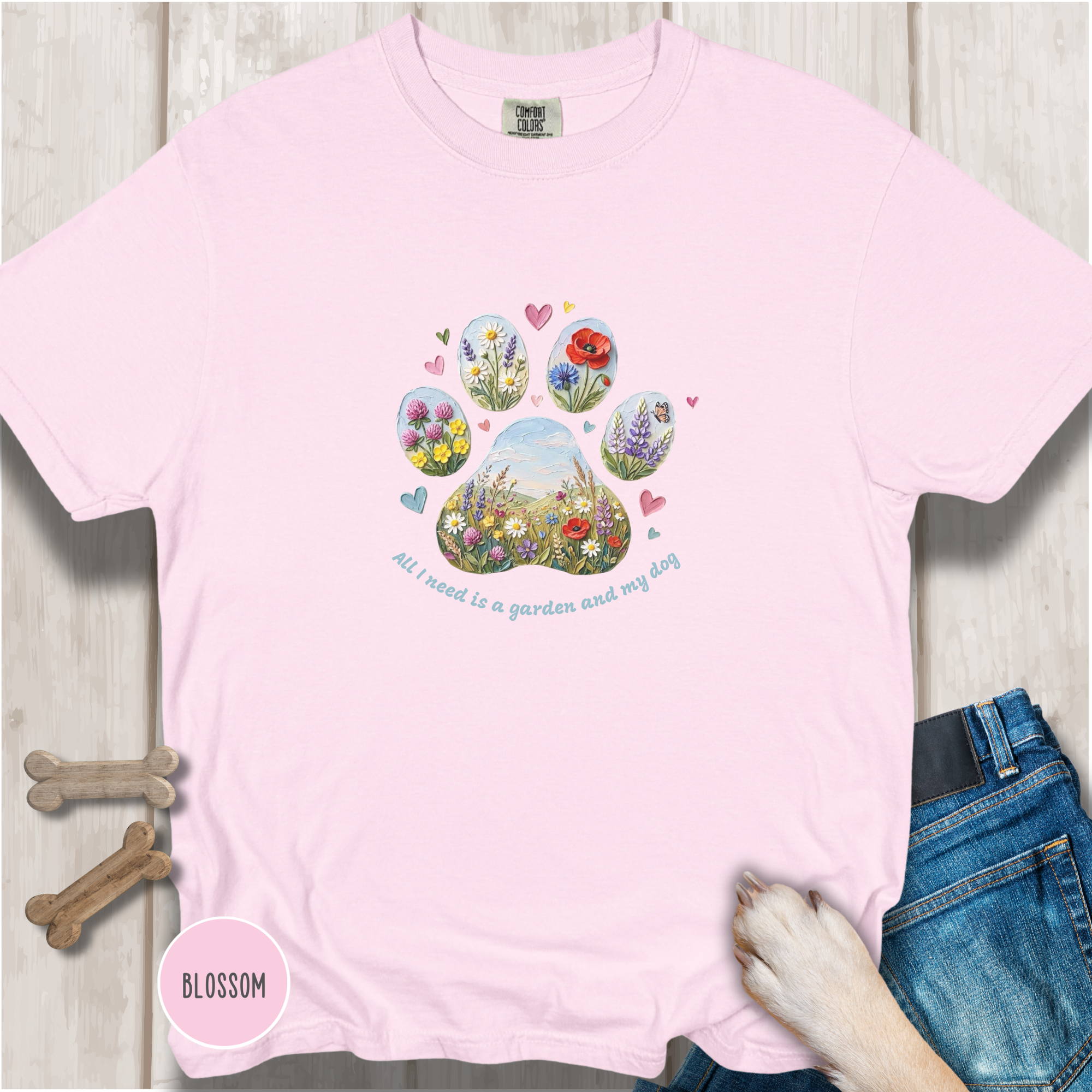 All I Need is a Garden and my Dog T-Shirt