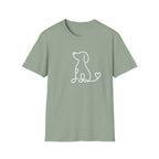 Doodle Dog-white- T-shirt