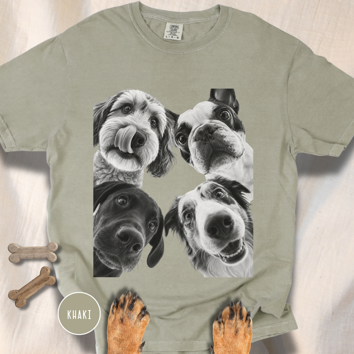 Four Dog Point of View T-shirt