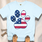 American Flag Pawtriot T-shirt
