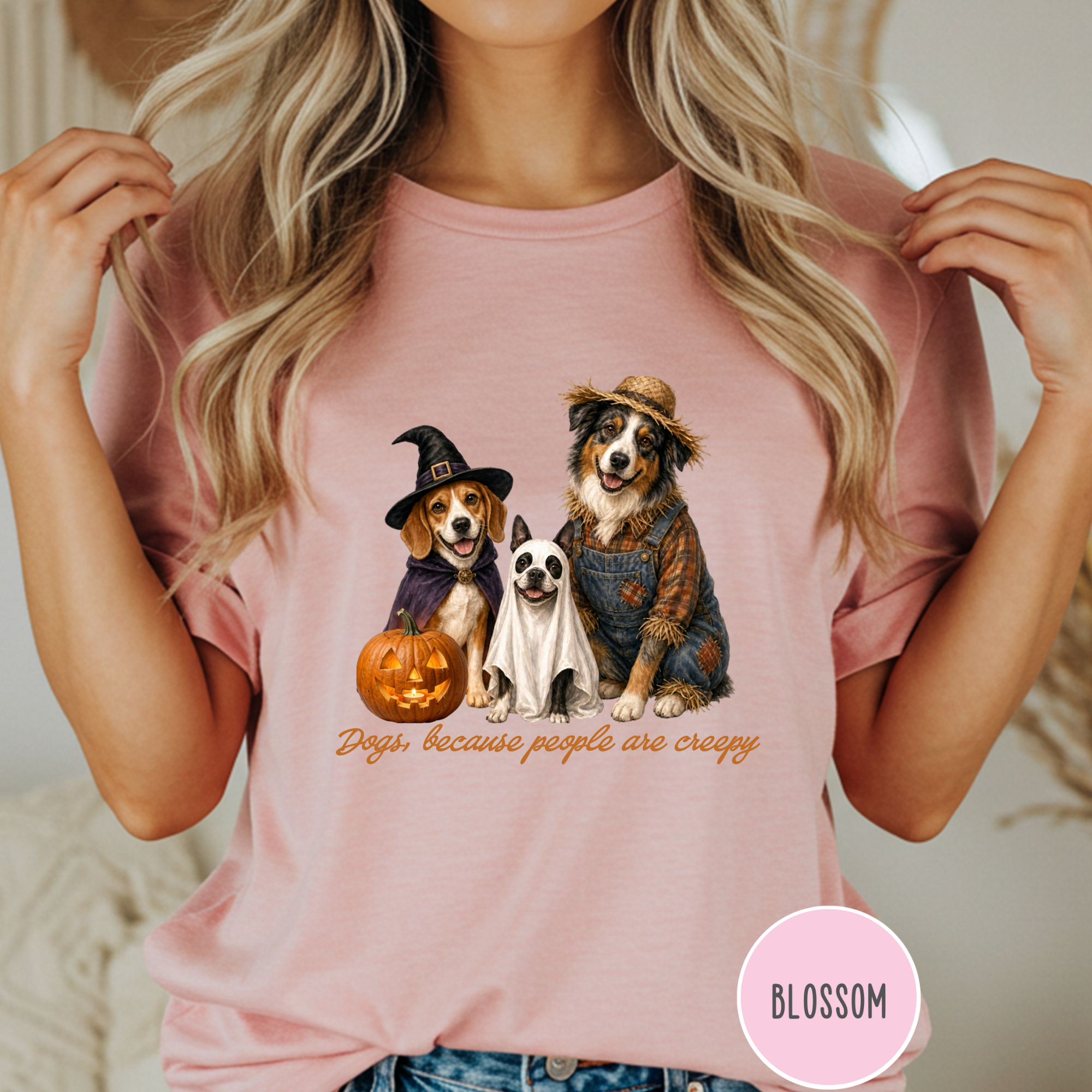 Dogs, Because People are Creepy T-shirt