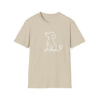 Doodle Dog-white- T-shirt