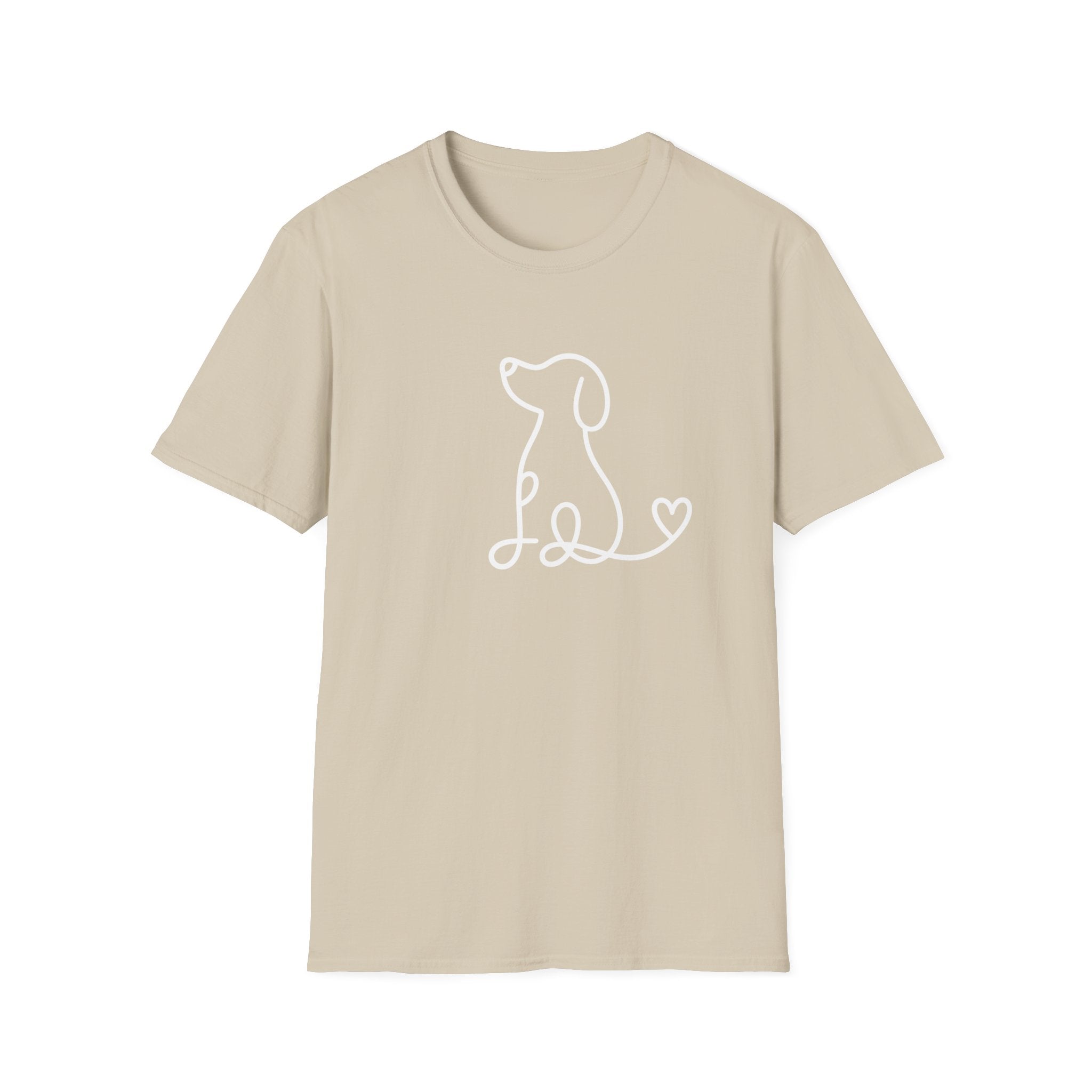 Doodle Dog-white- T-shirt