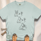 Frenchie > People Nom Nom  T-shirt