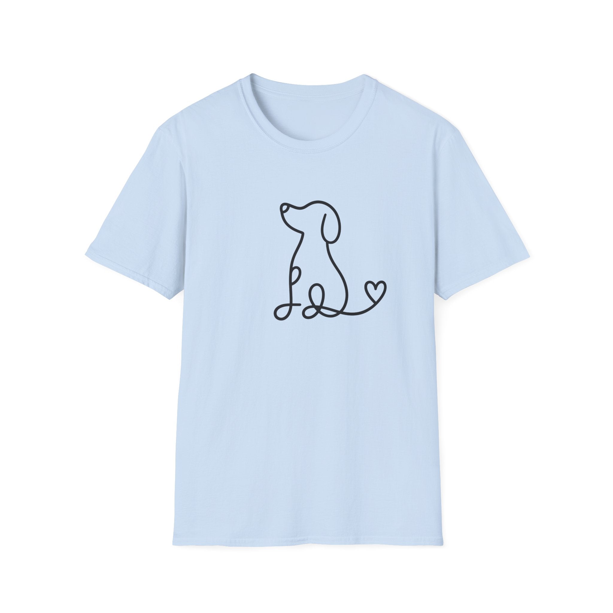 Doodle Dog-black- T-shirt