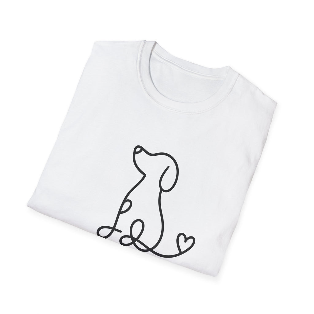 Doodle Dog-black- T-shirt
