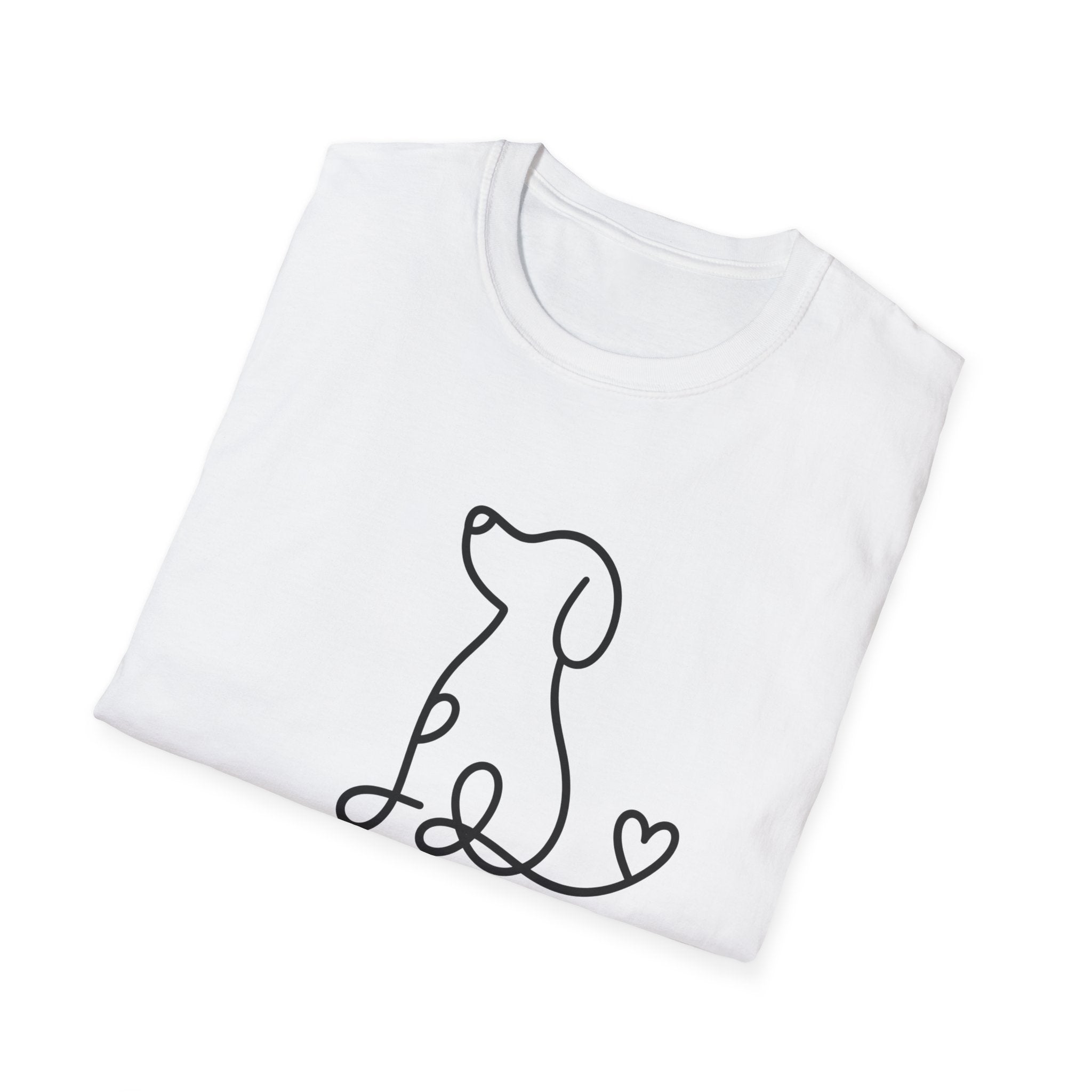 Doodle Dog-black- T-shirt