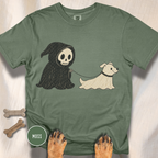 Reaper Walks the Dog T-shirt