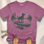 Paddleboard Dog  T-shirt