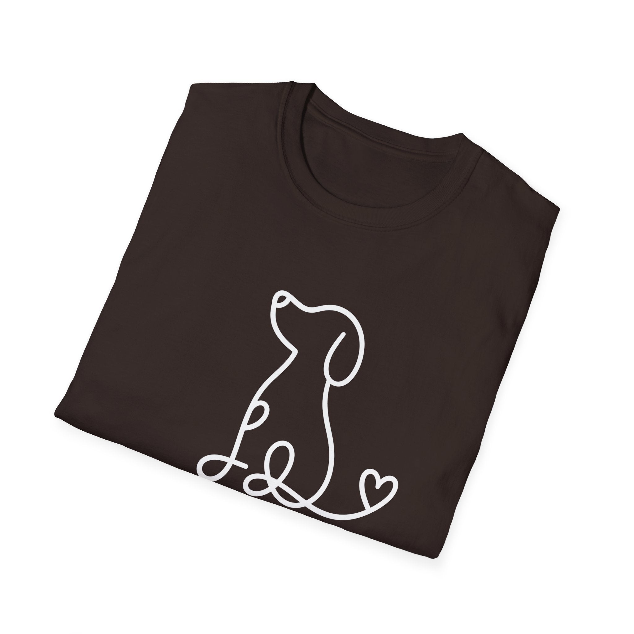 Doodle Dog-white- T-shirt