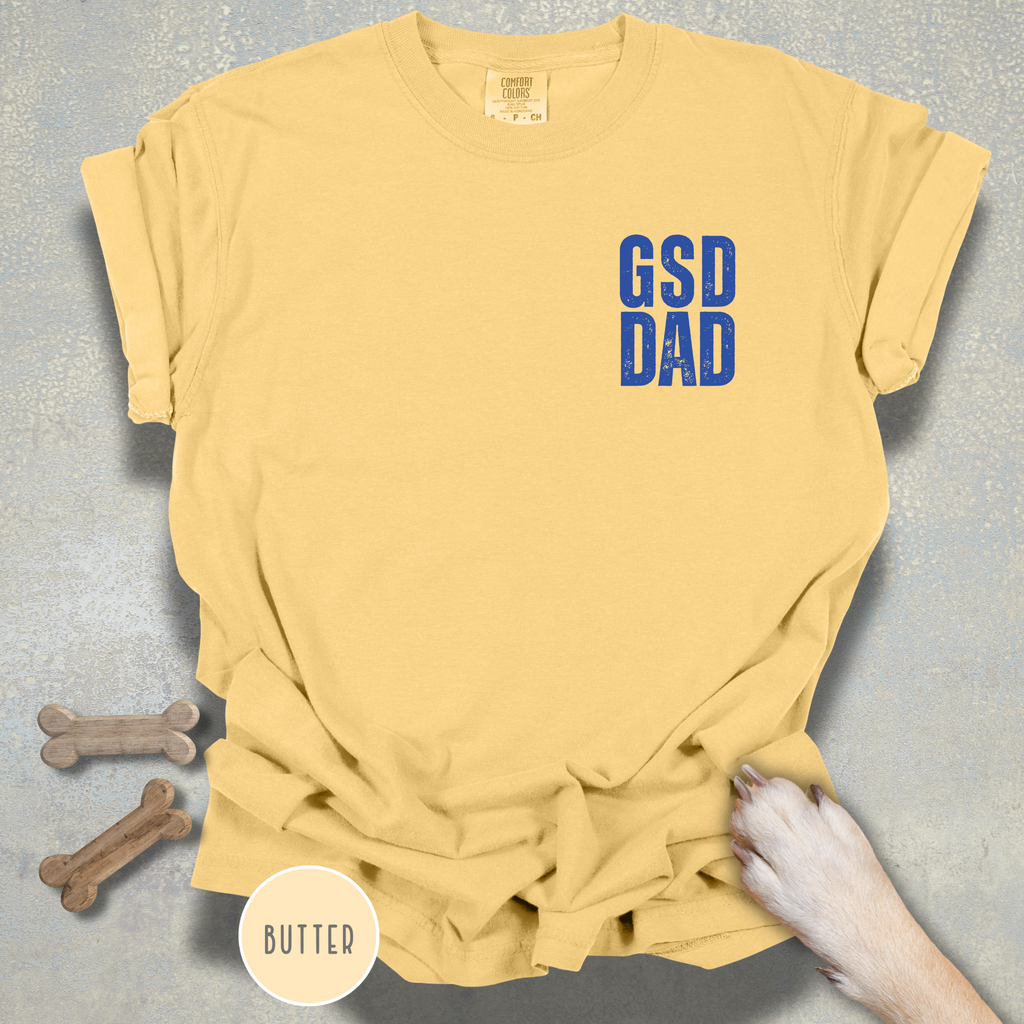 German Shepherd Dad Club T-Shirt for Proud GSD Owners